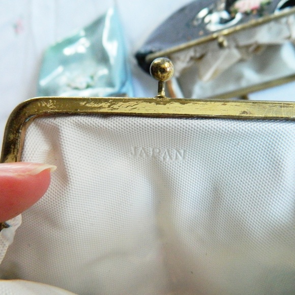 Vintage 1950's Kisslock Coin Purse Lot Rockabilly - Picture 5 of 7